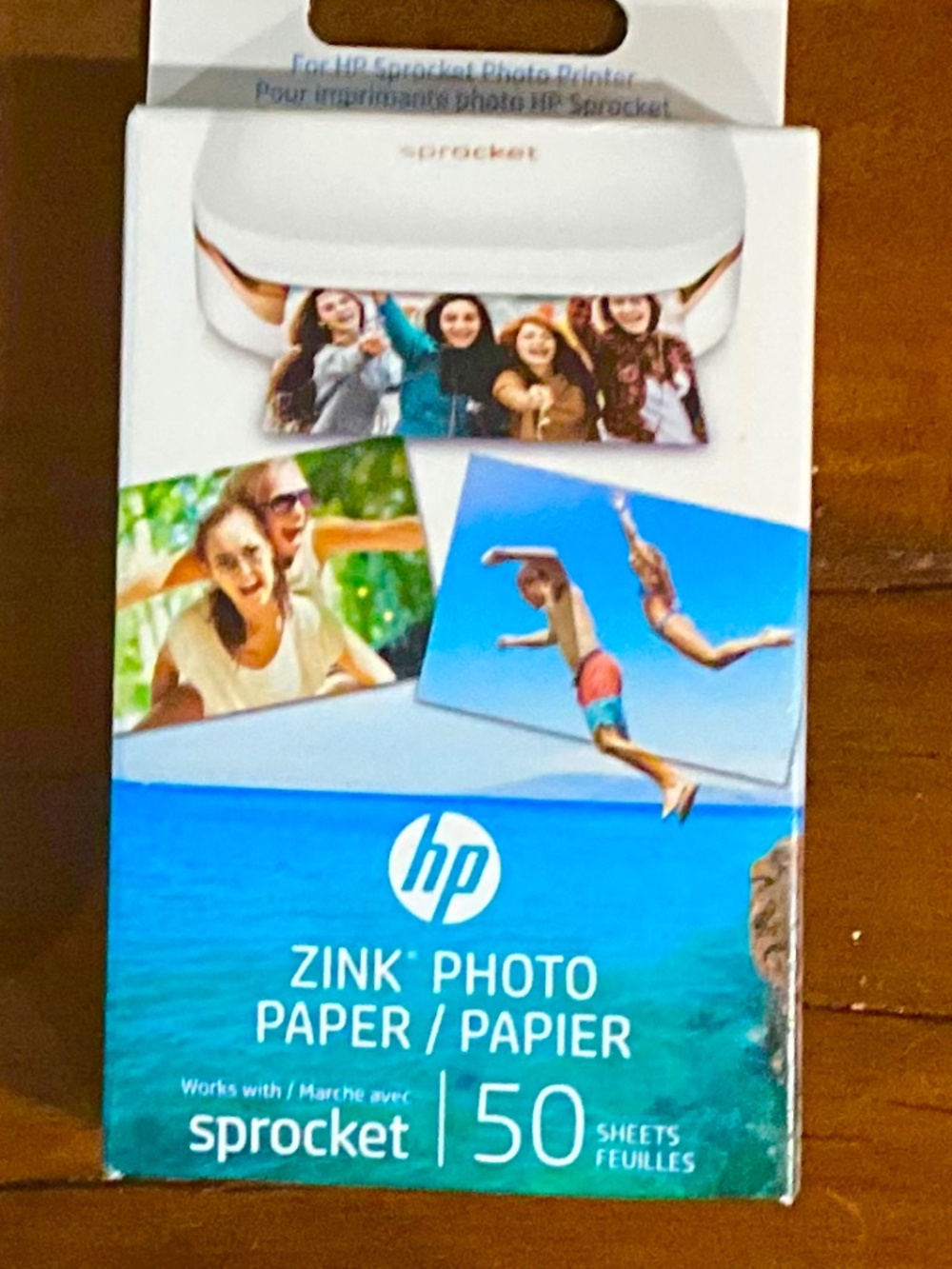 HP Sprocket Printer, Prints 2x3” photos on demand - Picture 3 of 4